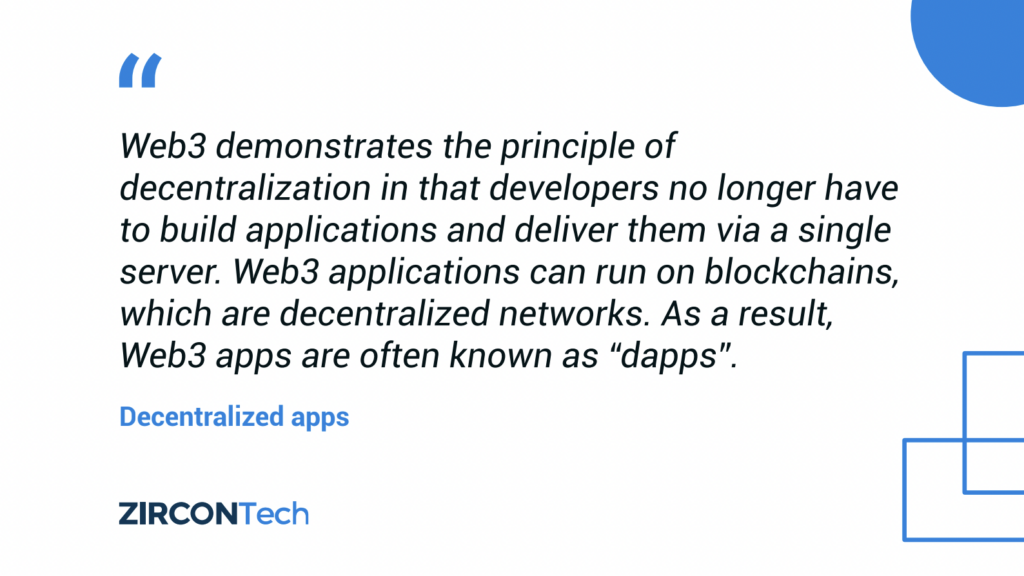 web3 demonstrates decentralization